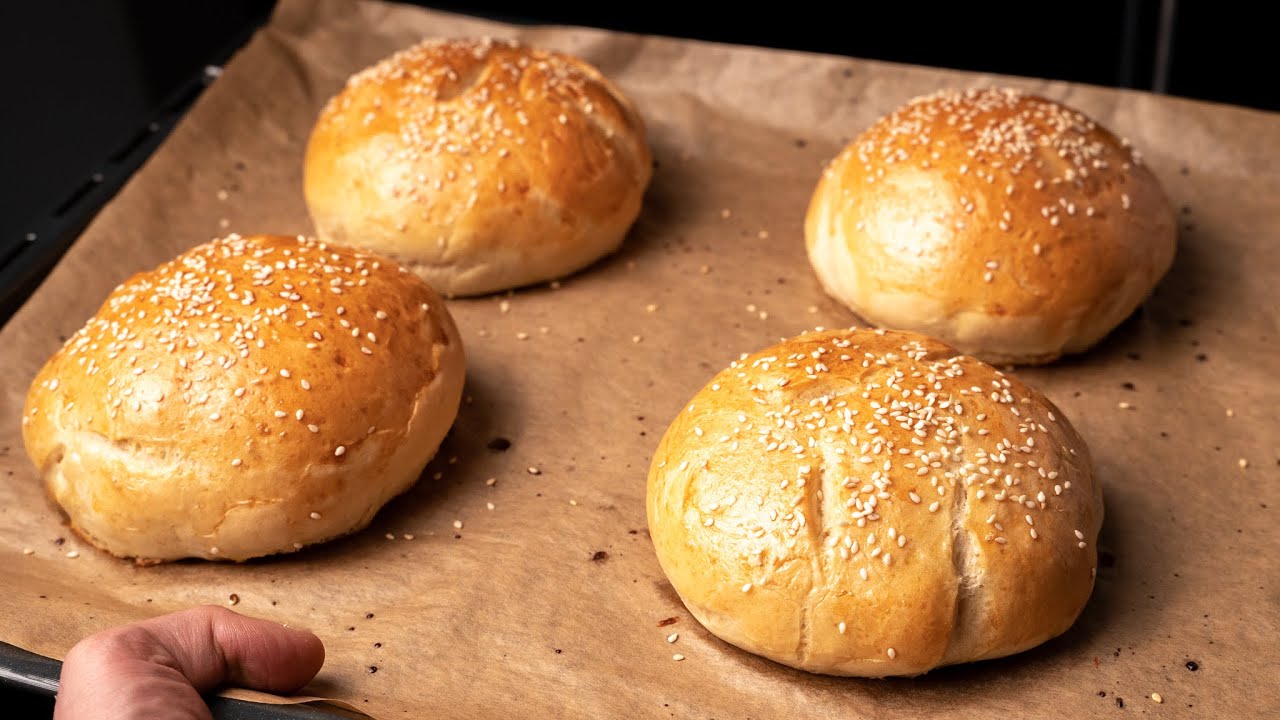 Bułka do hamburgera – prosta i smaczna!
