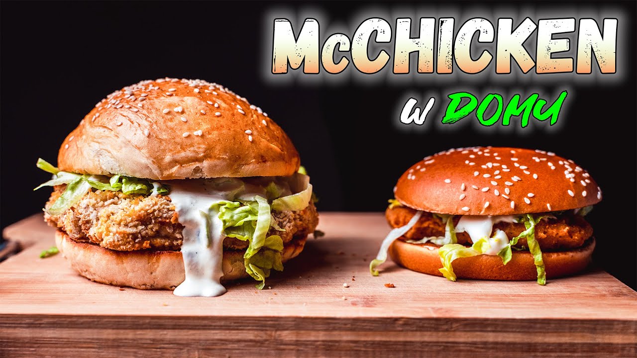 Burgery drobiowe – McChicken w wersji domowej