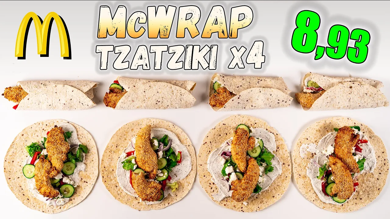 McWrap tzatziki – idealny szybki posiłek do szkoły