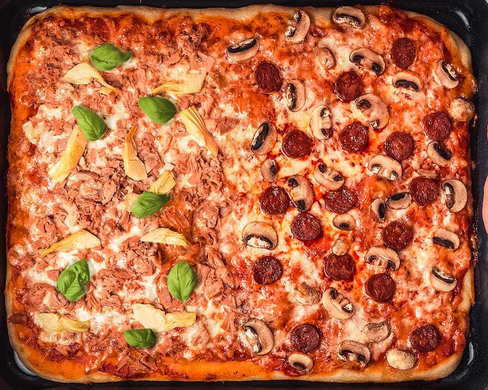 Policzona Szama Pizza na całą blachę