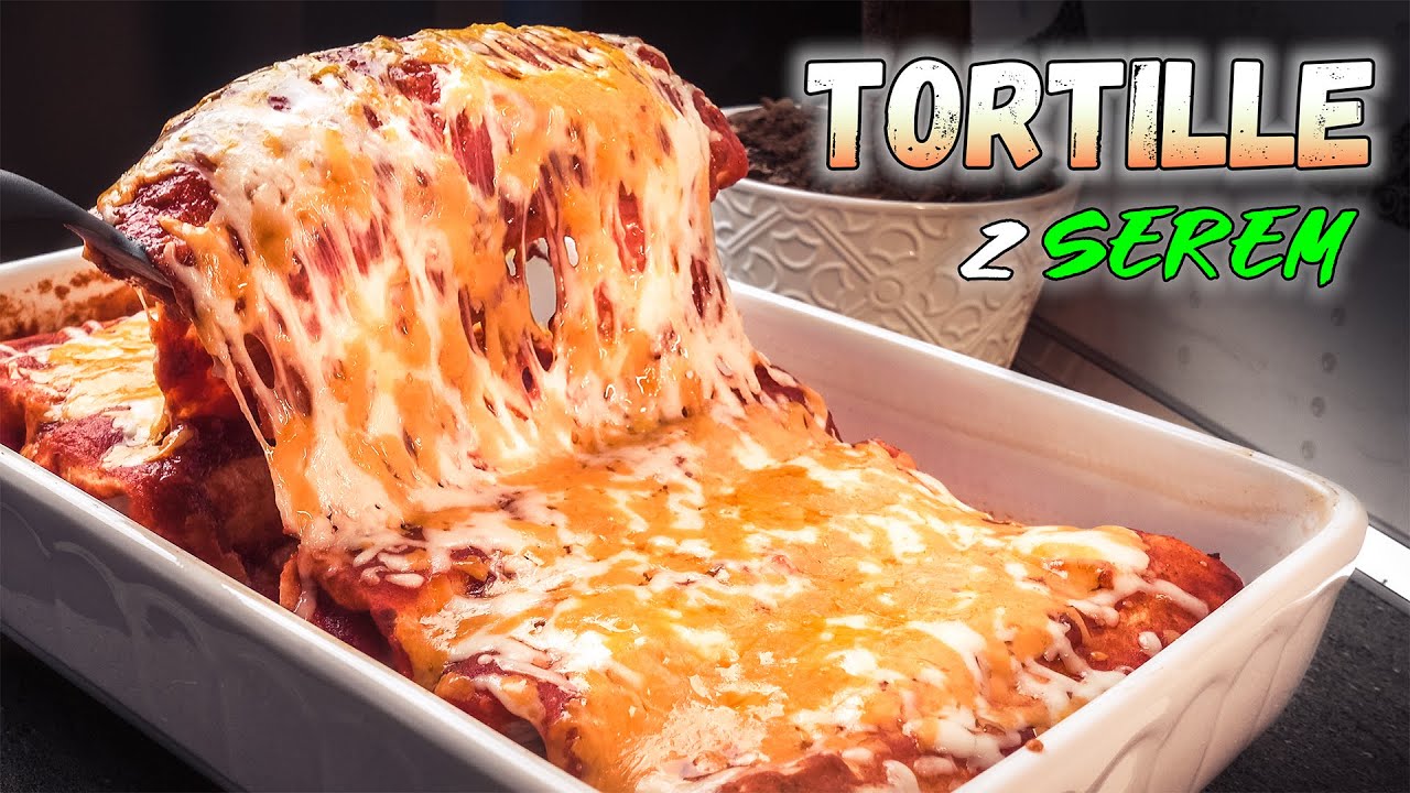 Zapiekane tortille – pyszna enchilada z kurczakiem