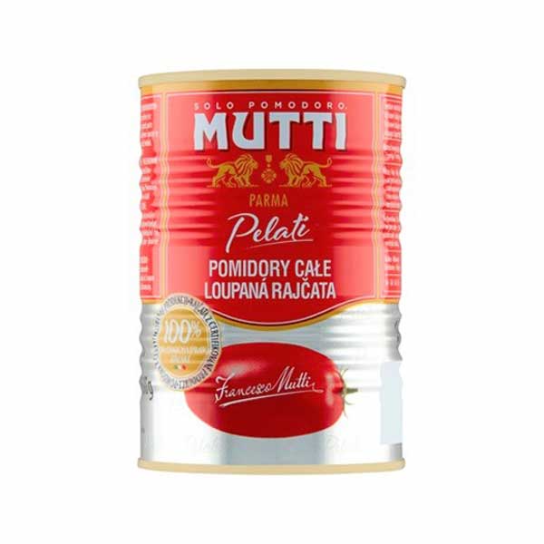 Policzona_Szama_Pomidory PELATI Całe bez skórki - Mutti 400 g